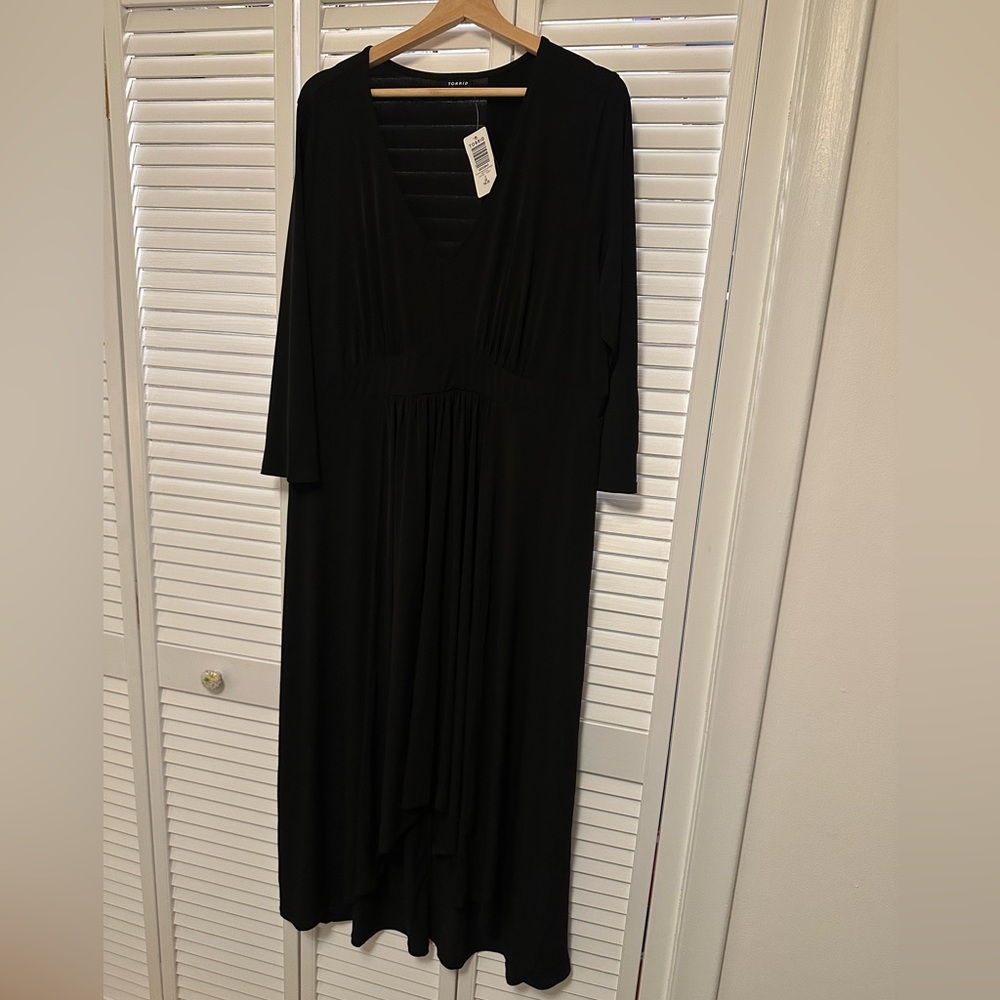 Torrid Black Long Sleeve Dress